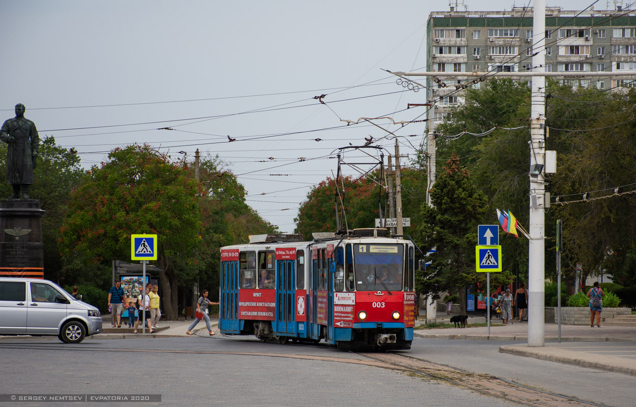 Евпатория, Tatra KT4SU № 003