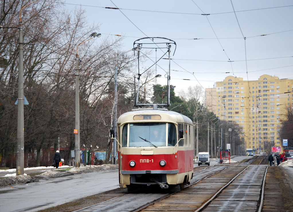 Киев, Tatra T3SU (двухдверная) № ППВ-1