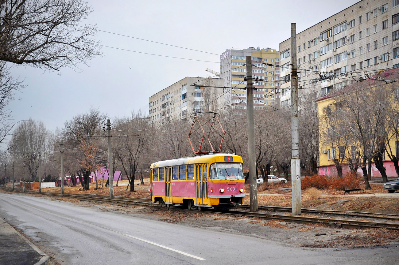 Волгоград, Tatra T3SU № 5831