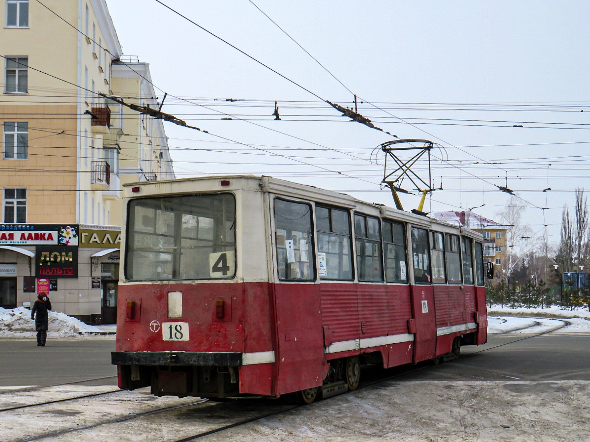 Omsk, 71-605 (KTM-5M3) # 18