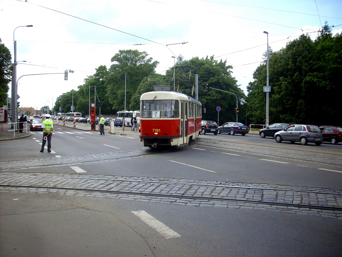 Прага, Tatra T3SUCS № 7191