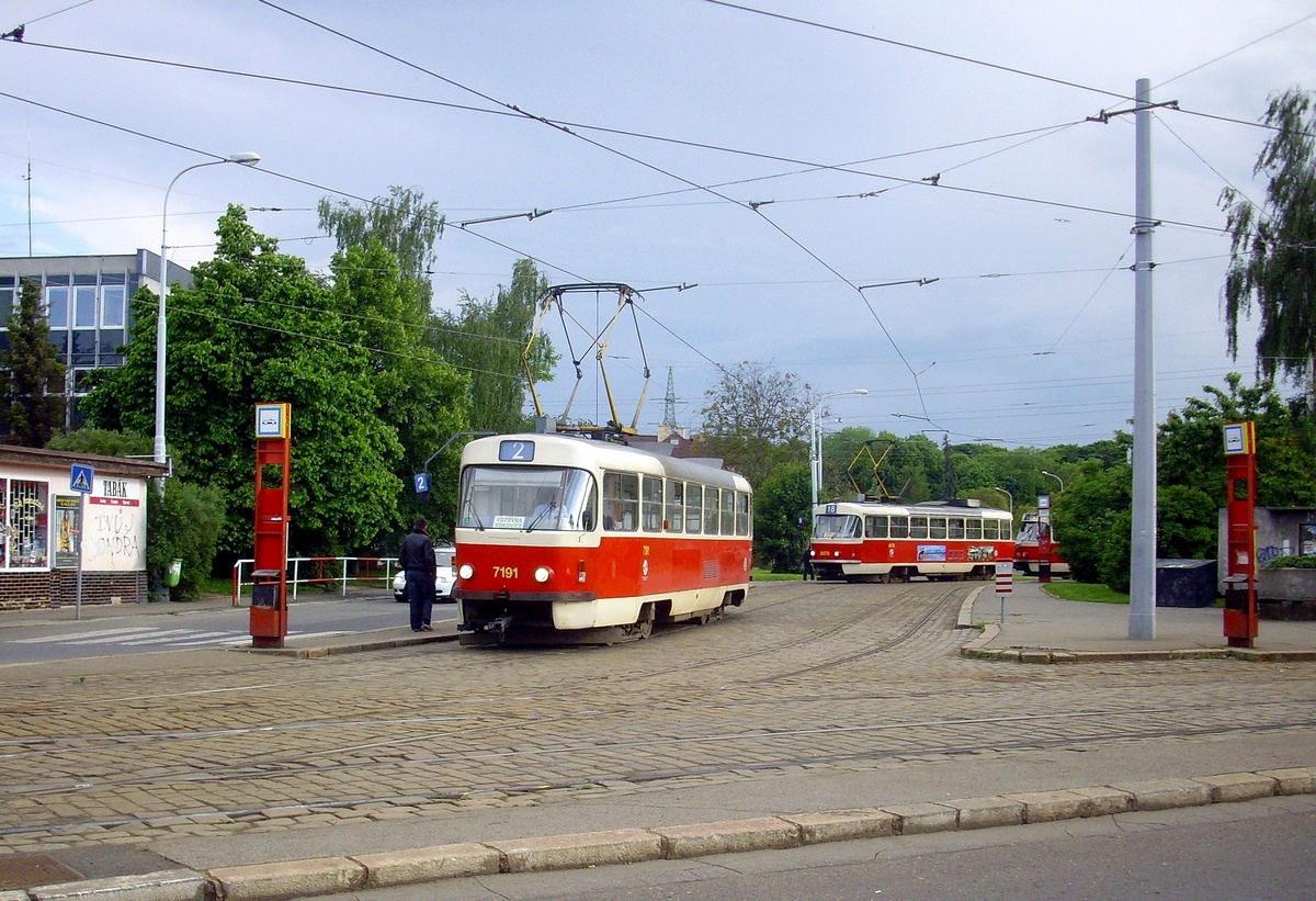 Прага, Tatra T3SUCS № 7191