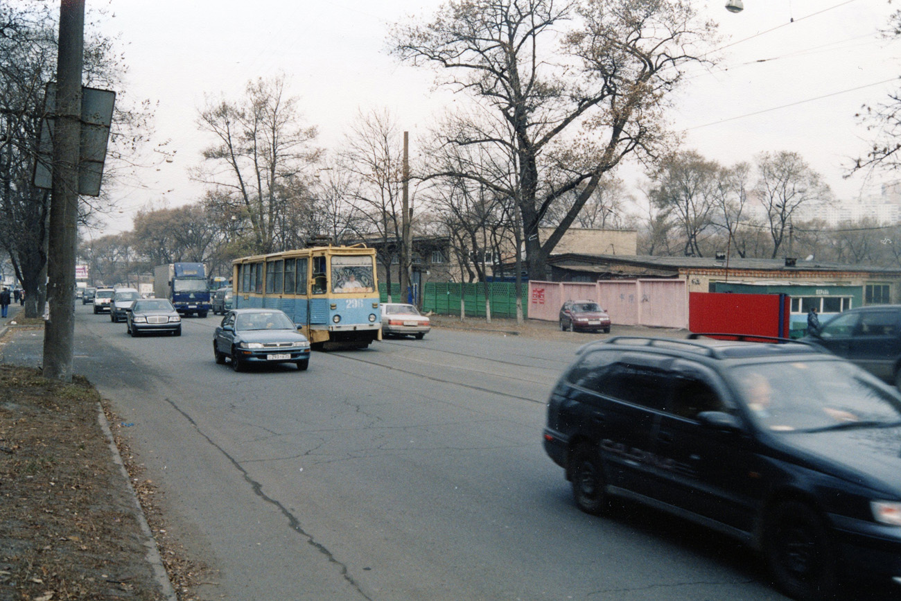 Владивосток, 71-605А № 296; Владивосток — Закрытые маршруты и остатки трамвайной инфраструктуры