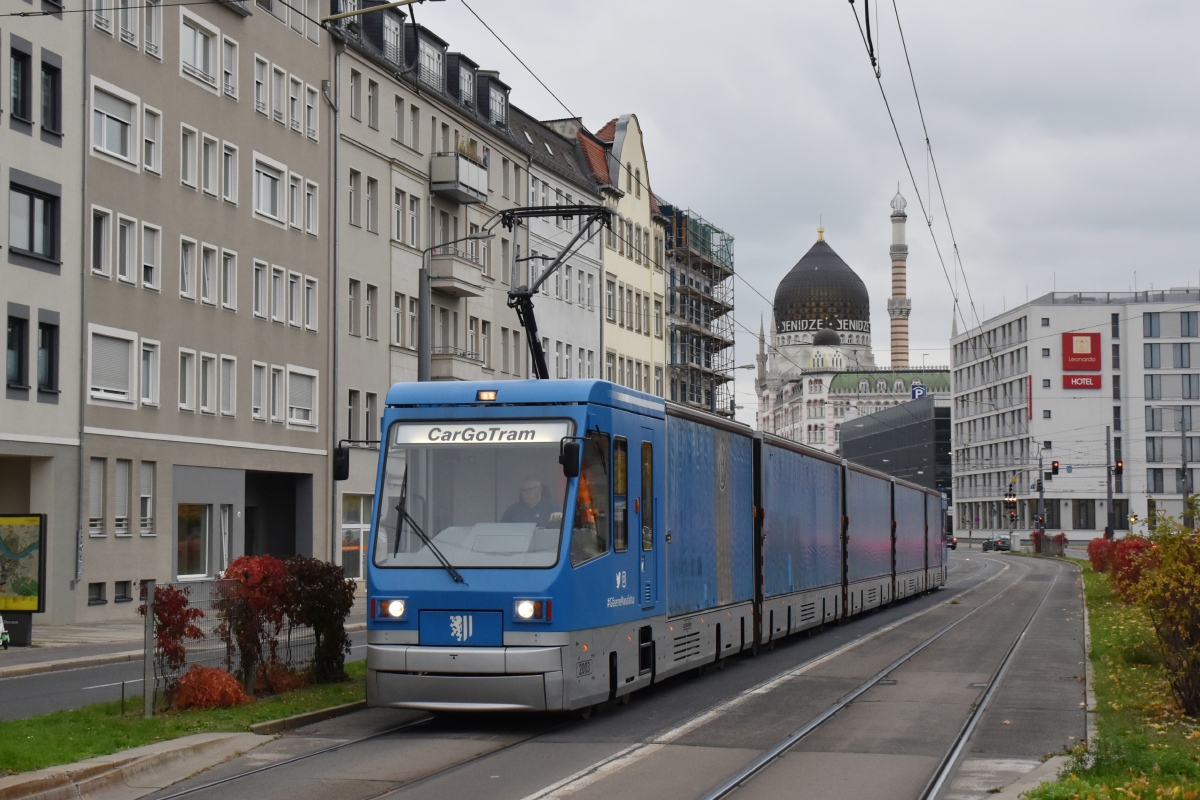Dresden, Schalker Eisenhütte CarGoTram nr. 2003; Dresden — Freight tramway "CarGoTram" (2001 — 2020)