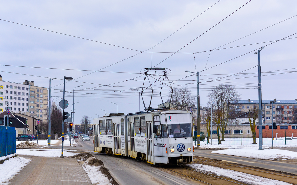 Лиепая, Tatra KT4SU № 234