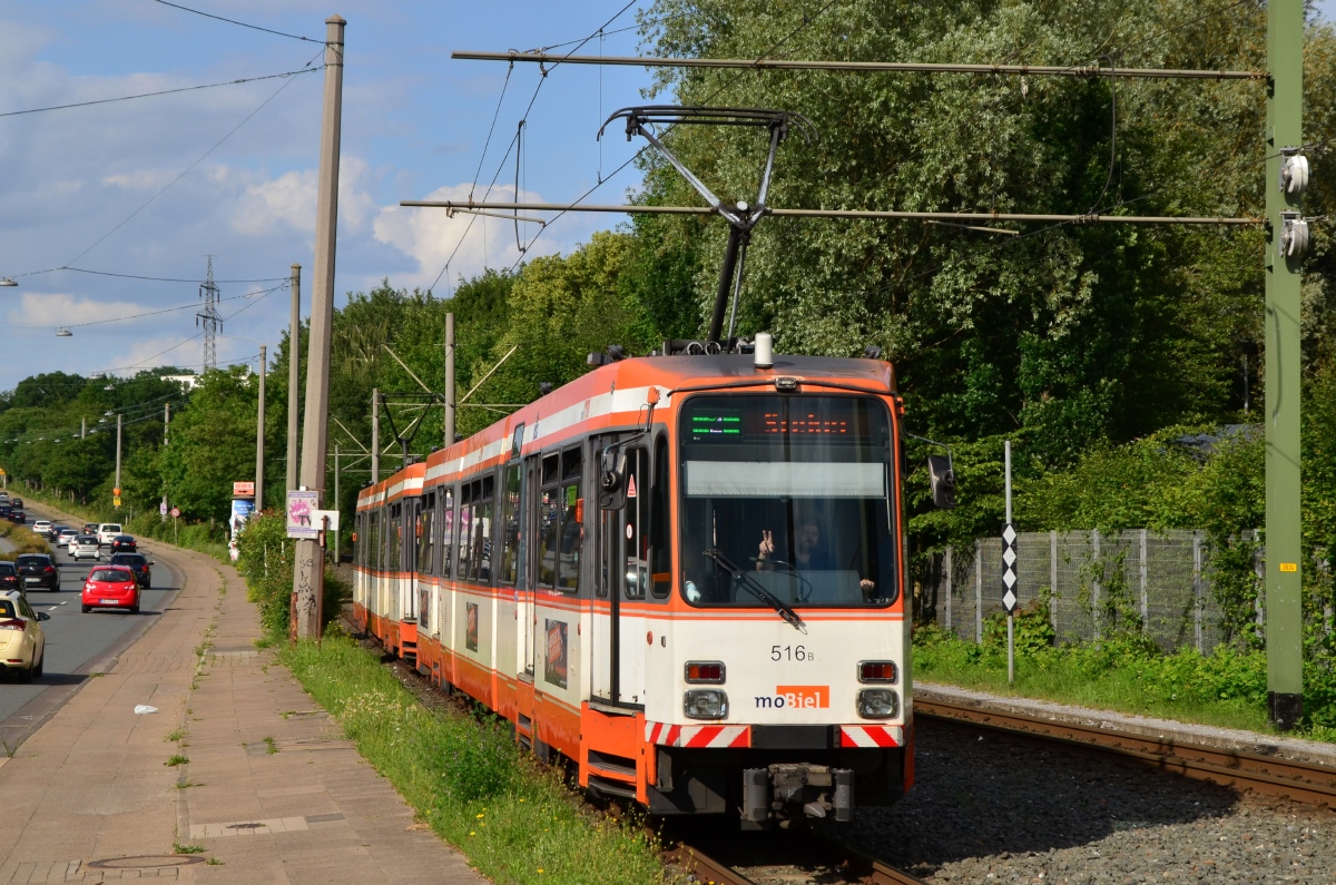 Bielefeld, Duewag M8C № 516