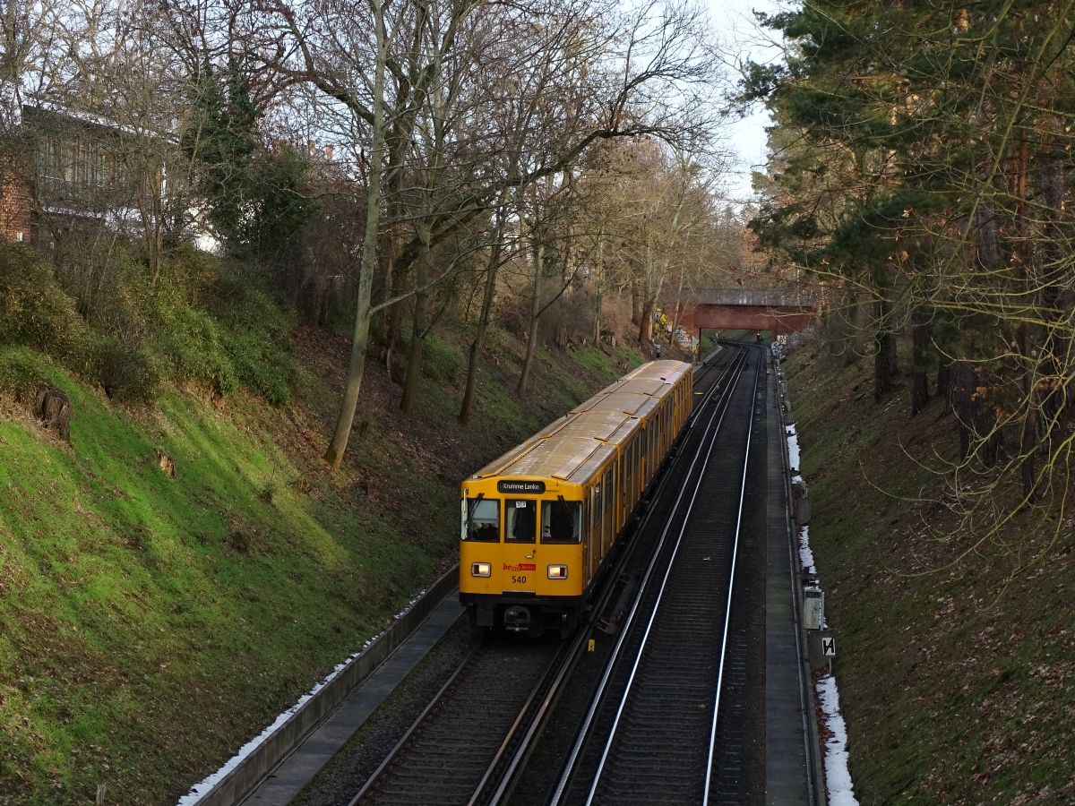 Берлин, BVG A3L92.3 № 540