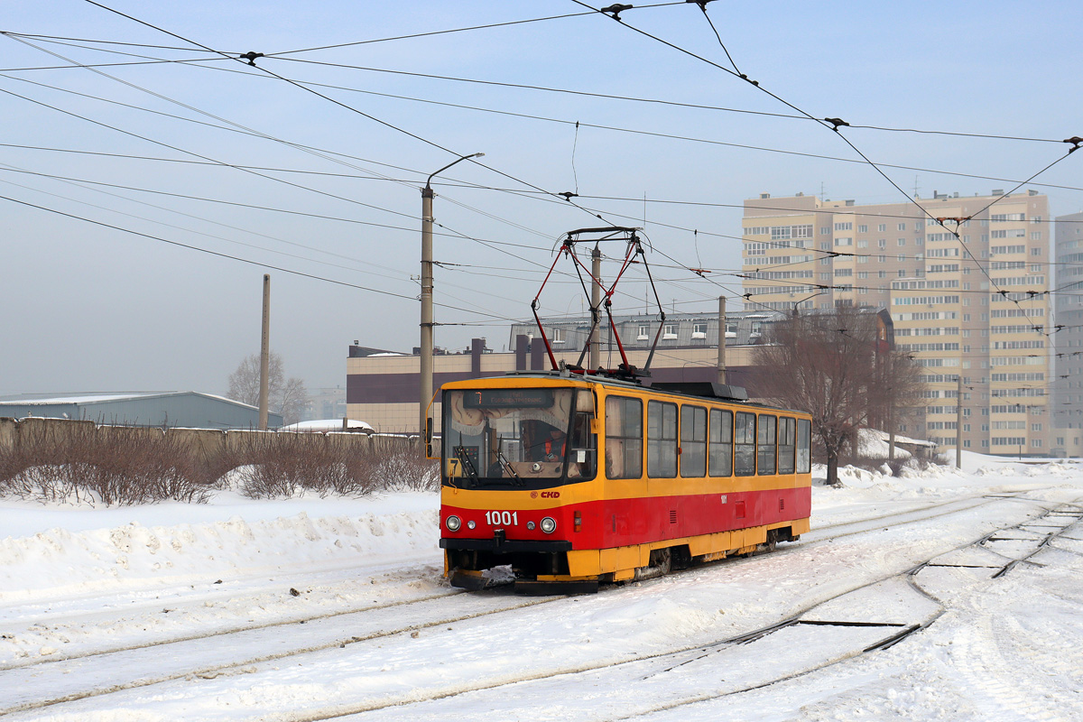 Барнаул, Tatra T6B5SU № 1001