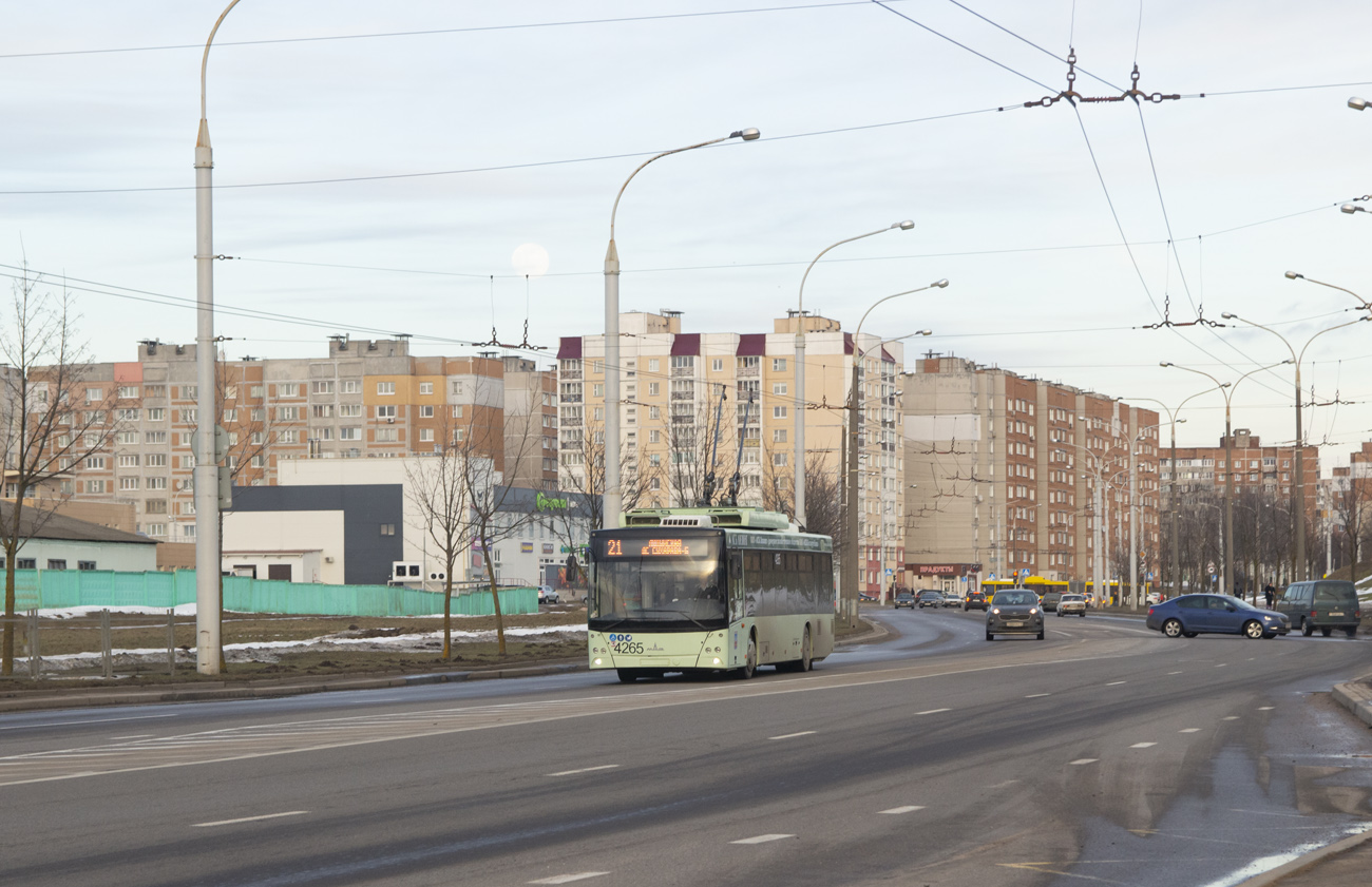 Минск, МАЗ-203Т70 № 4265; Минск — Троллейбусные линии
