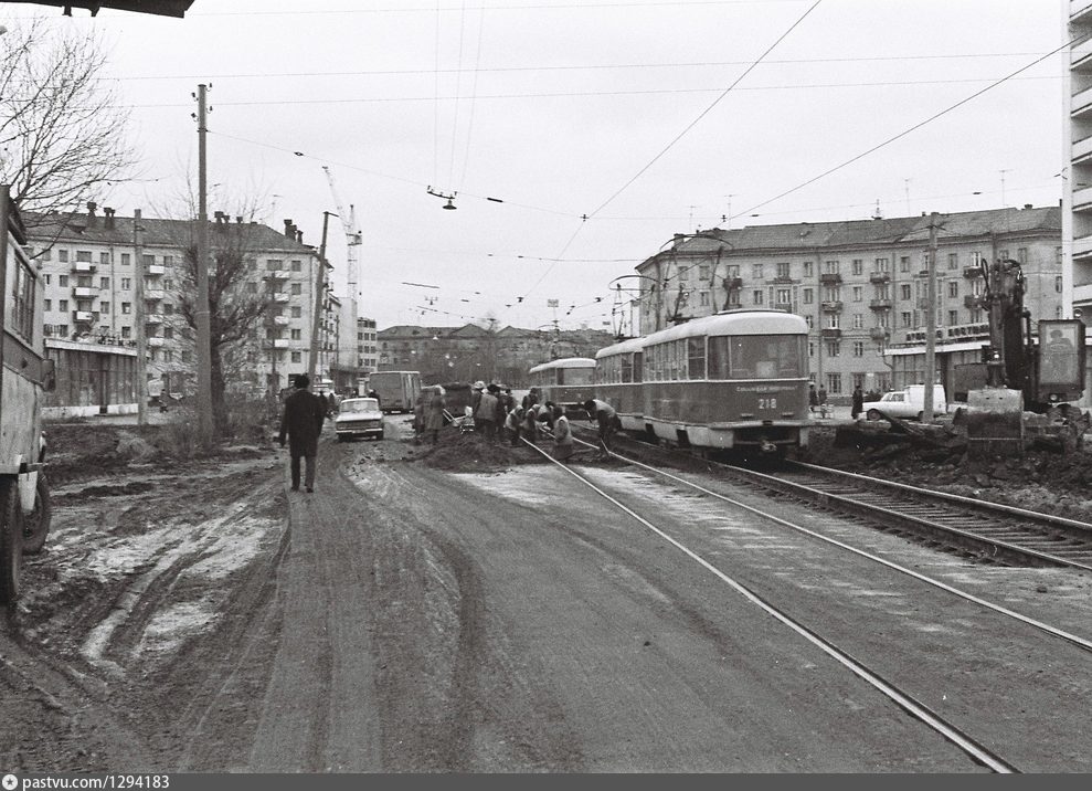 Тверь, Tatra T3SU (двухдверная) № 218; Тверь — Строительство и ремонт трамвайных путей (1917 — 1991 гг.)