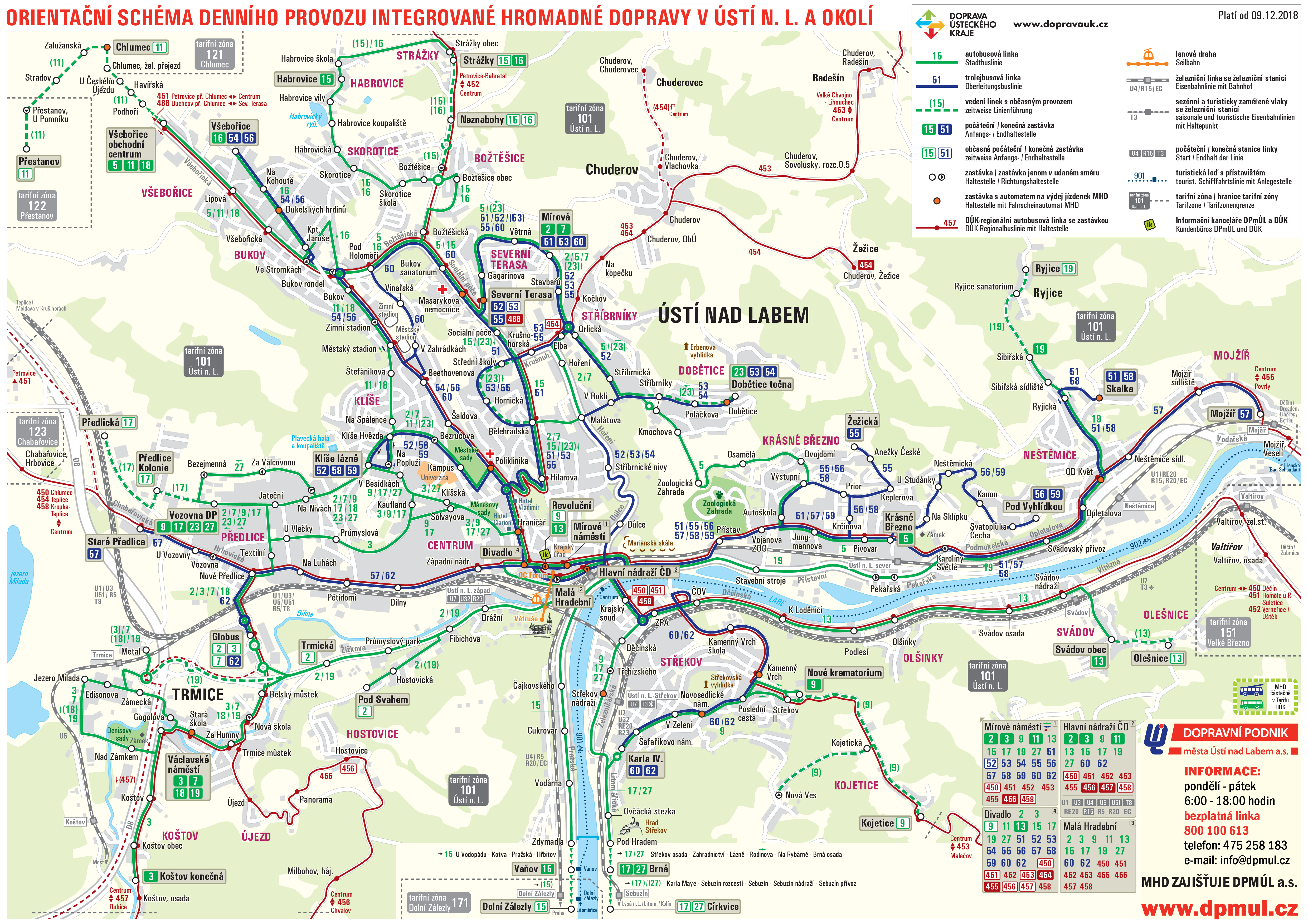 Ústí nad Labem — Maps • Mapy
