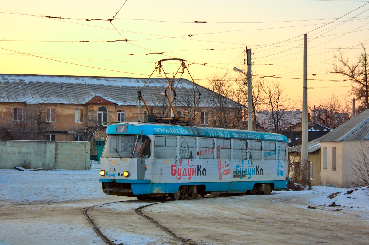 Харьков, Tatra T3SUCS № 413