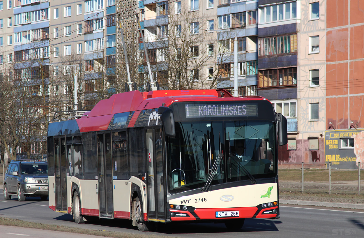 Вильнюс, Solaris Trollino IV 12 Škoda № 2746
