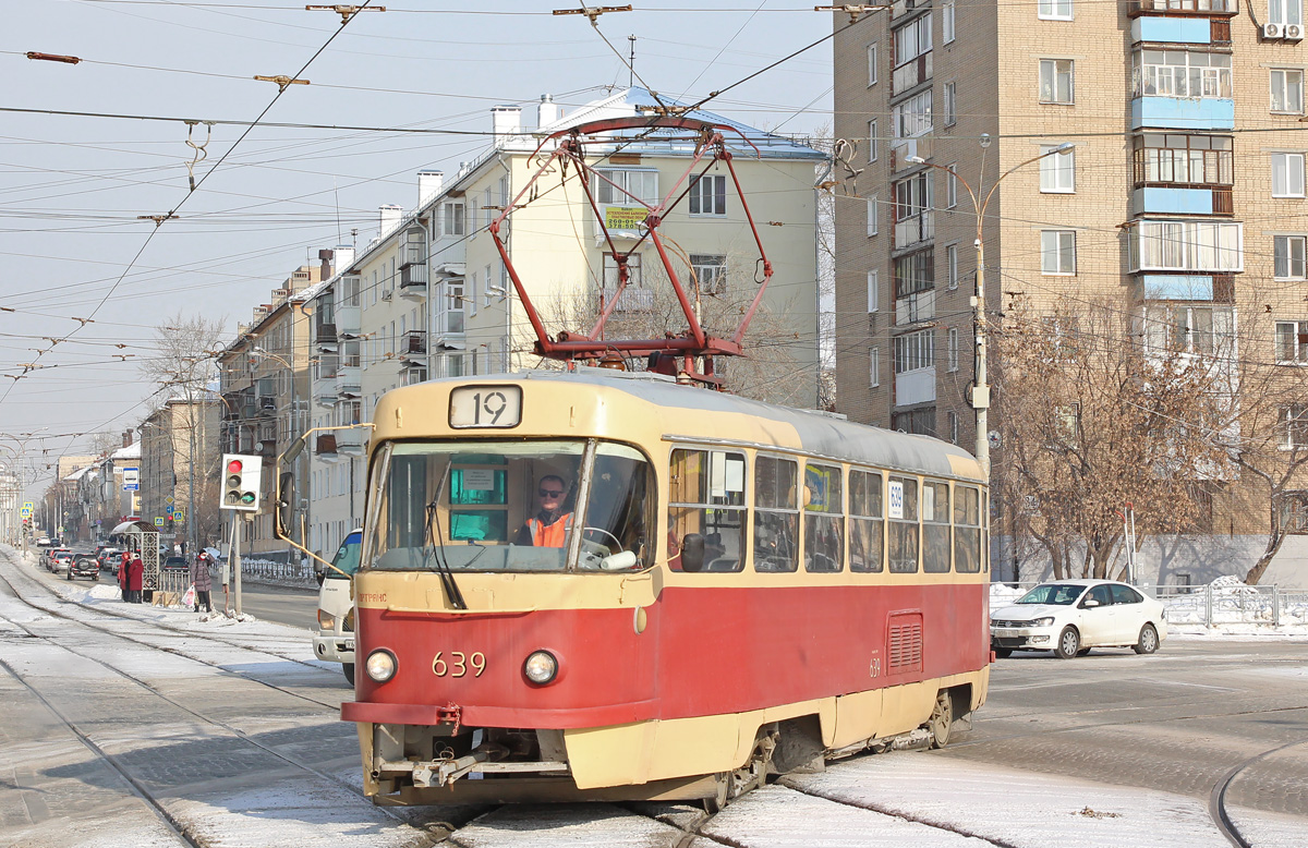 Yekaterinburg, Tatra T3SU (2-door) Nr 639