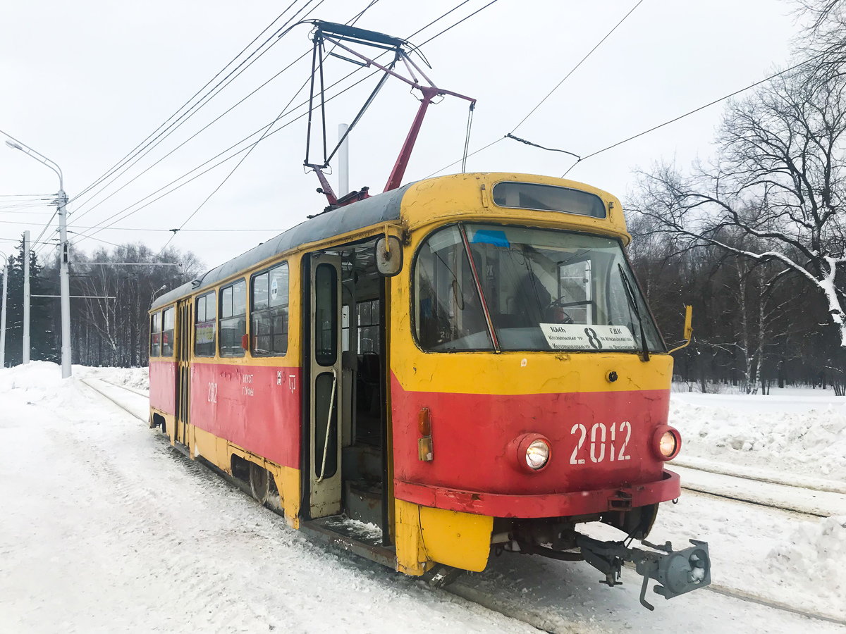 Уфа, Tatra T3D № 2012