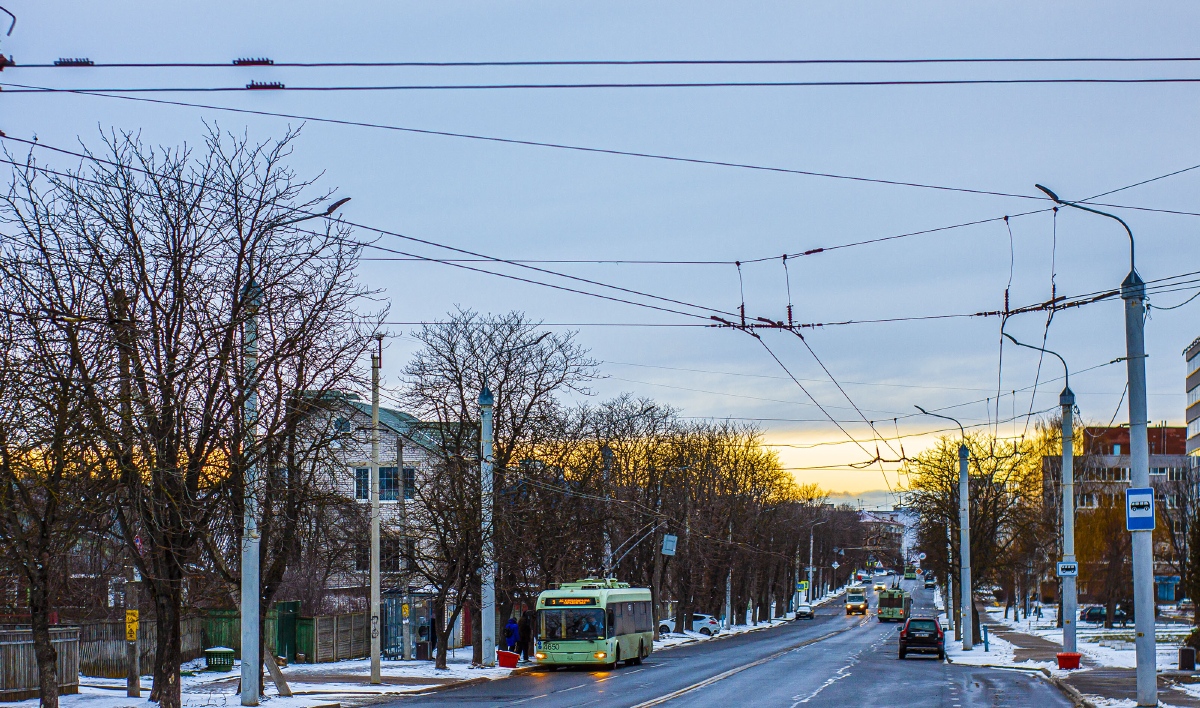 Минск — Троллейбусные линии