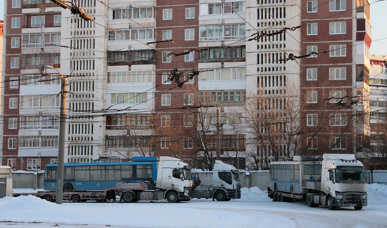 Tomsk — New Rolling Stock Deliveries — Trolleybuses