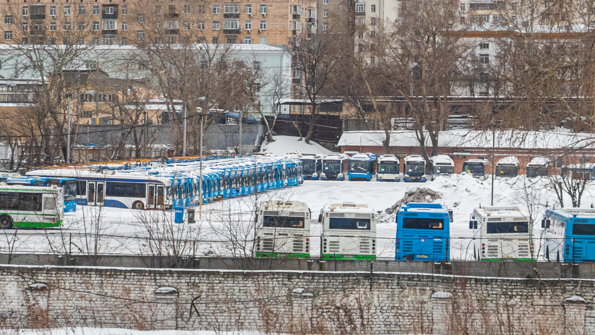 Москва — Троллейбусные парки: [3] Филёвский автобусно-троллейбусный парк