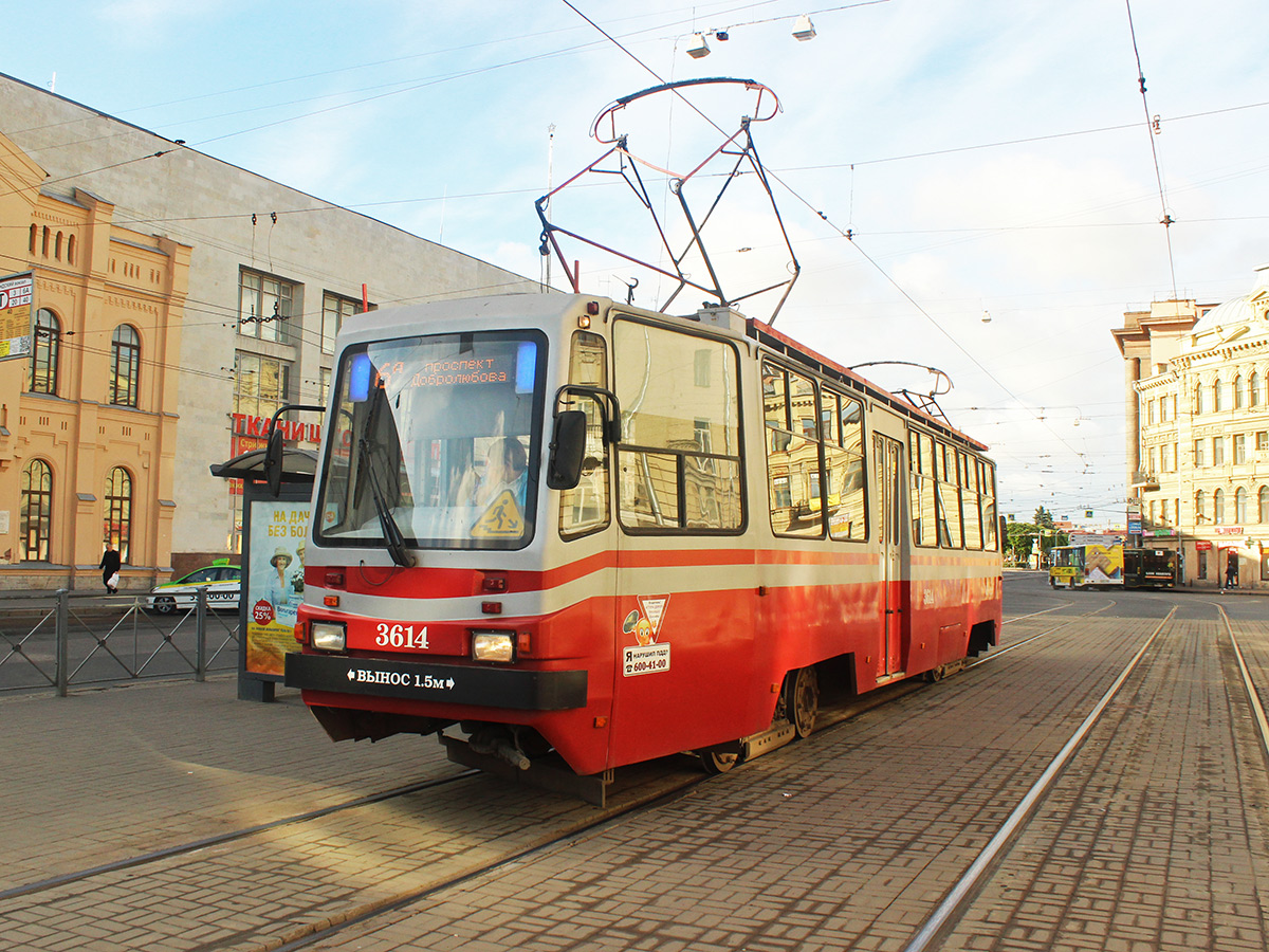 Санкт Петербург, ТС-77 № 3614