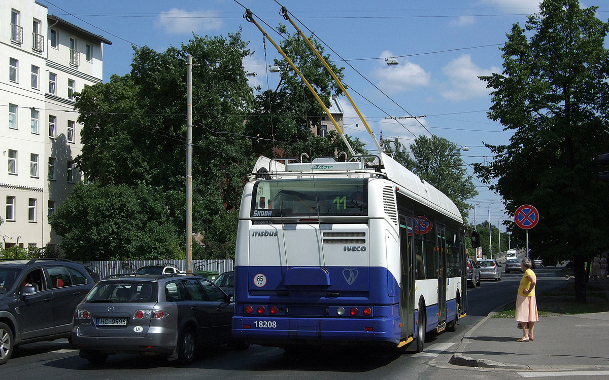 Рига, Škoda 24Tr Irisbus Citelis № 18208