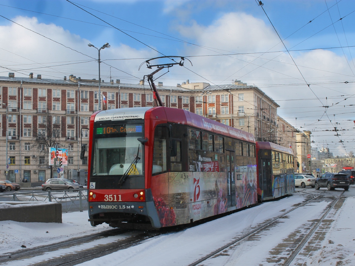 Санкт-Петербург, ЛМ-68М3 № 3511