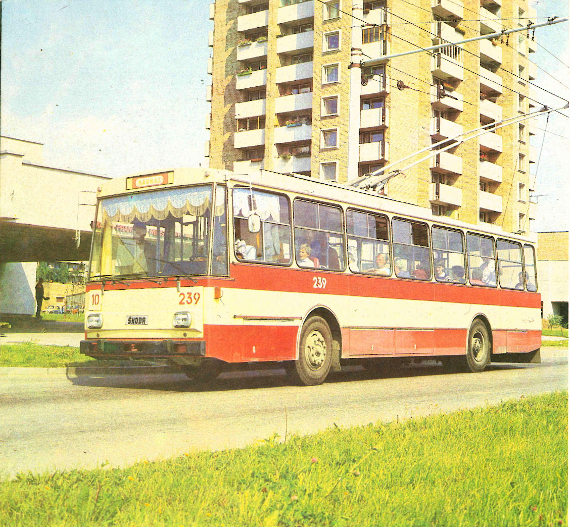 Kaunas, Škoda 14Tr02 nr. 239; Kaunas — Old photos