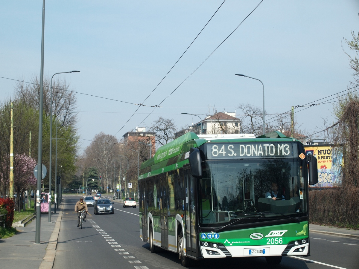 Milan, Solaris Urbino IV 12 Electric № 2056