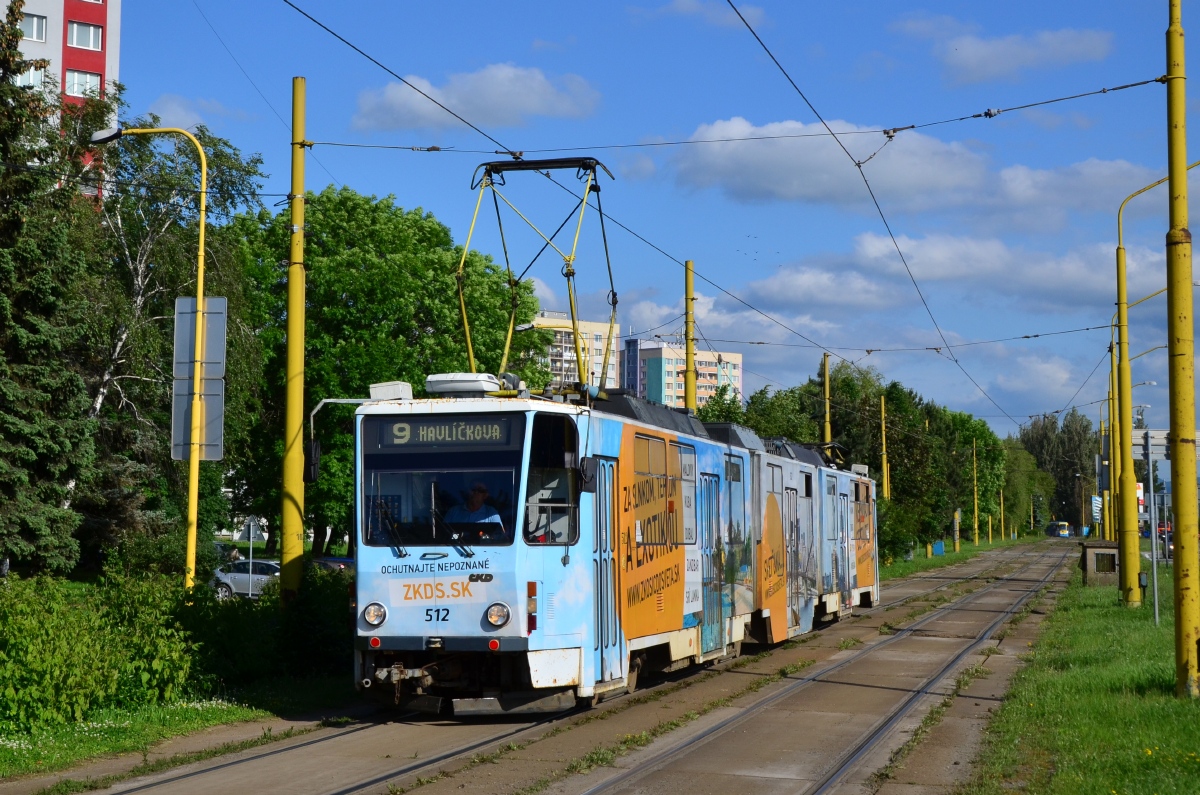 Košice, Tatra KT8D5R.N2 № 512