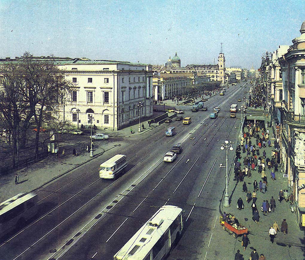 St Petersburg — Historic Photos of Trolleybus Infrastructure; St Petersburg — Historical trolleybus photos