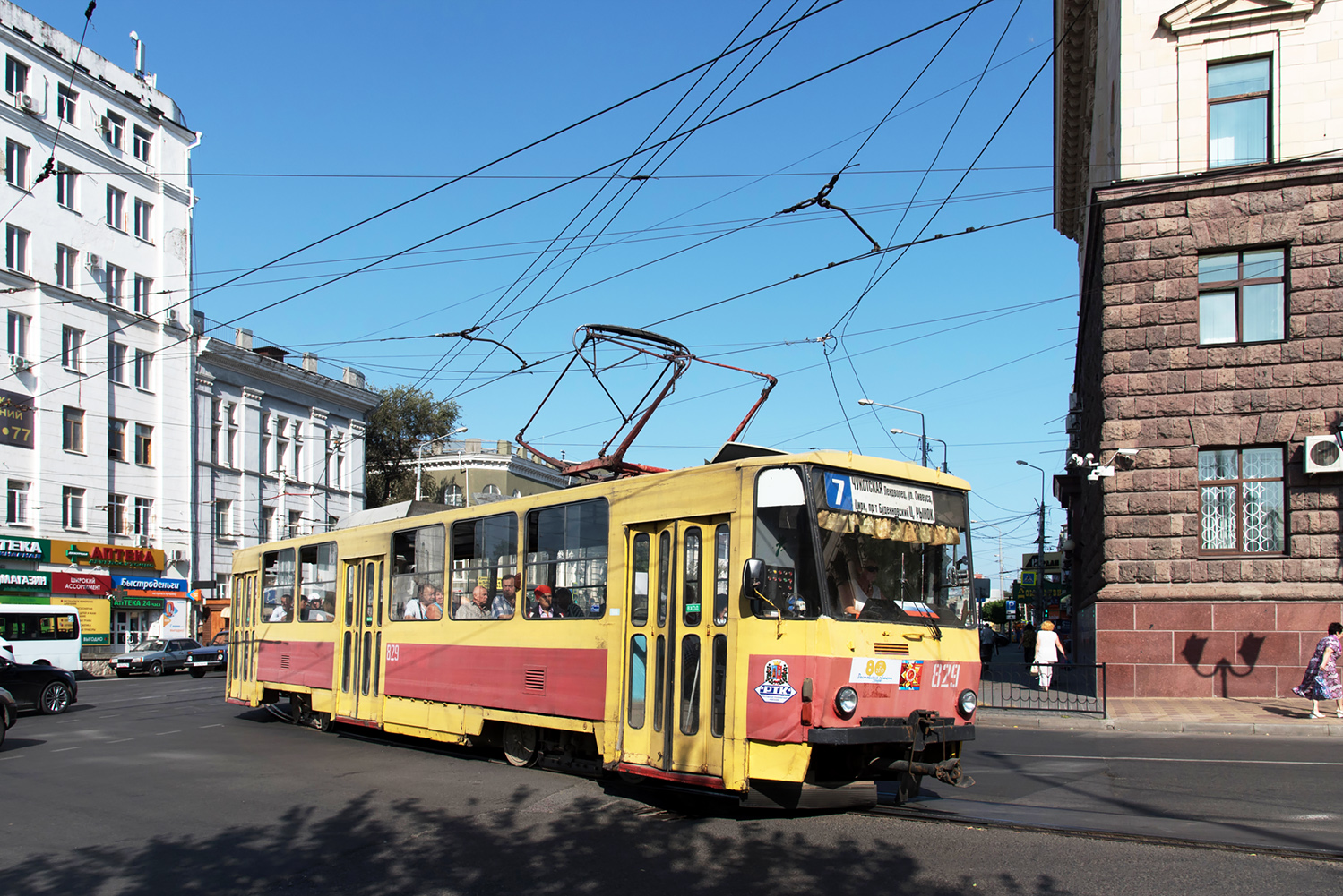 Ростов-на-Дону, Tatra T6B5SU № 829