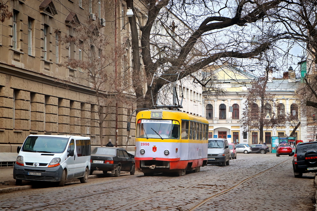 Одесса, Tatra T3R.P № 2996