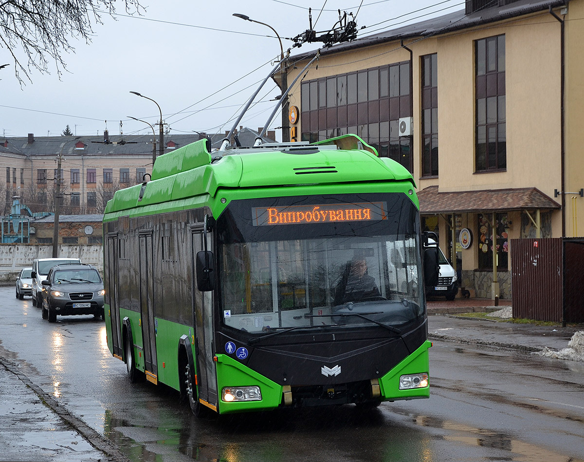 Žytomyr, AKSM 321 (BKM-Ukraine) # 041; Lutsk — New trolleybuses BKM
