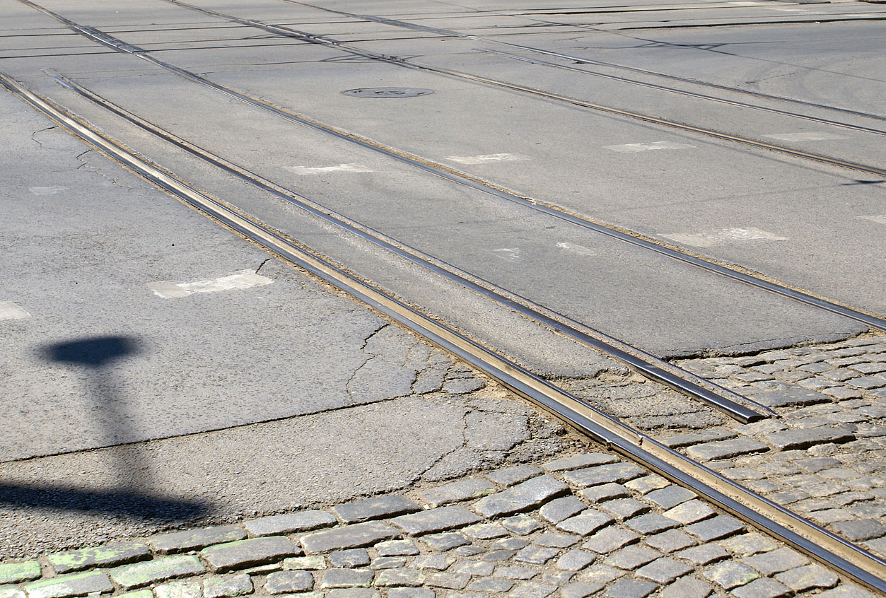 Sofia — Destruction and abandoned rails; Sofia — Тramway rail tracks and infrastructure