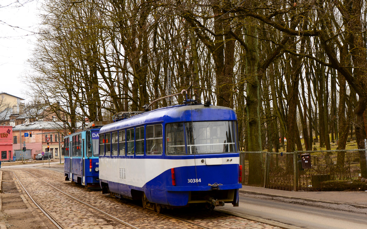 Рига, Tatra T3A № 30384; Рига — Транспортировка ПС