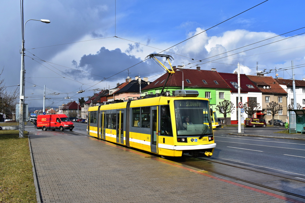 Пльзень, Škoda 03T2 Astra № 303