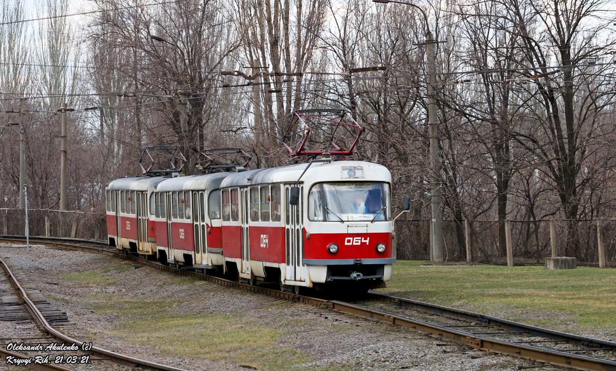 Кривой Рог, Tatra T3R.P № 064
