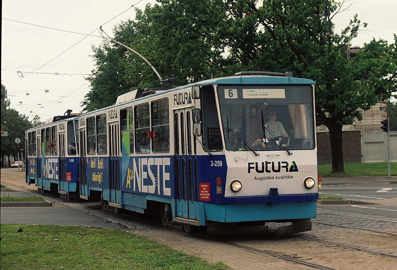 Рига, Tatra T6B5SU № 3-259