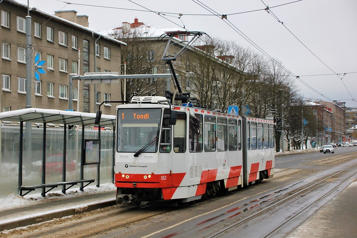 Таллин, Tatra KT4TM № 182