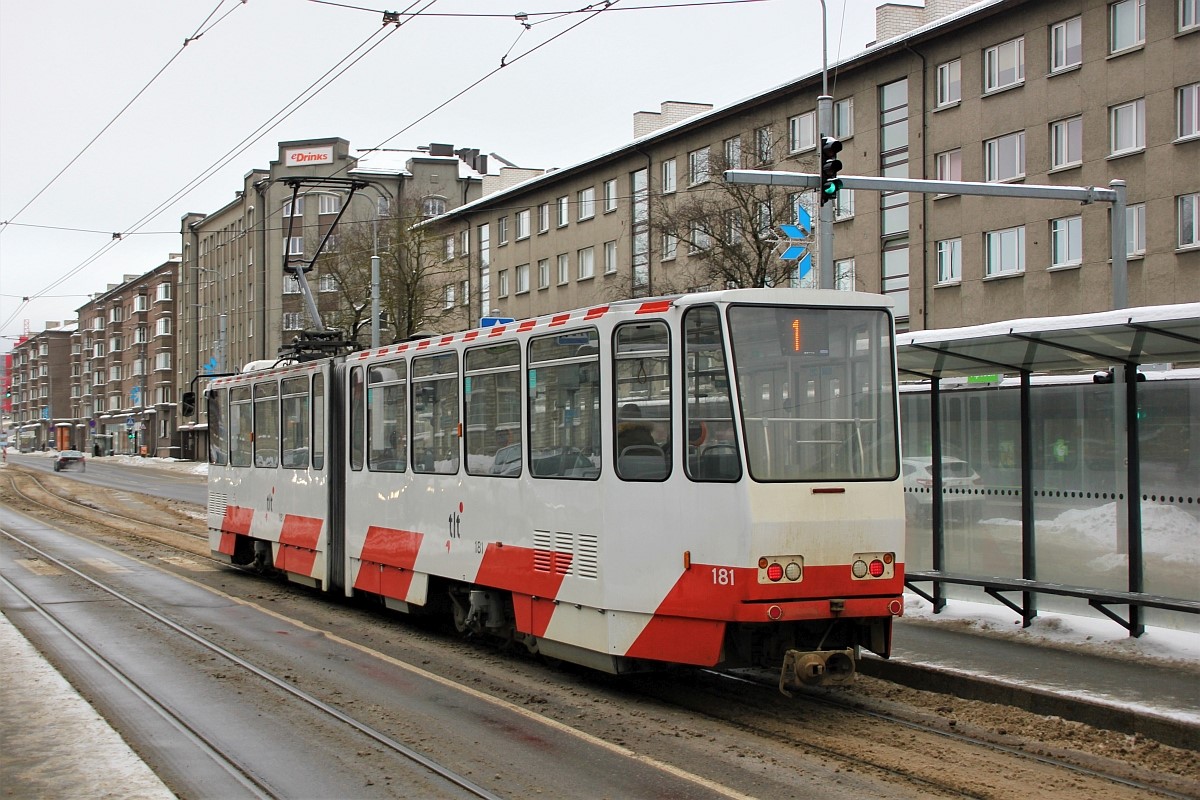 Таллин, Tatra KT4TM № 181