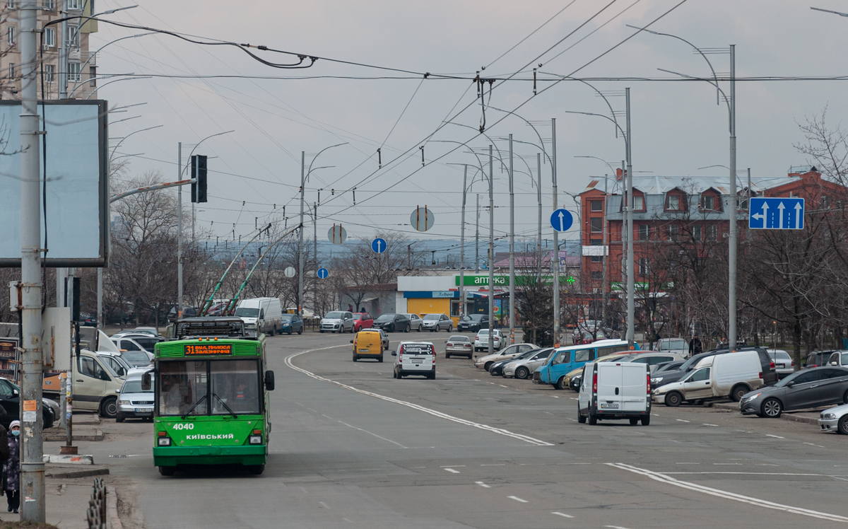 Киев — Троллейбусные линии: Левый берег