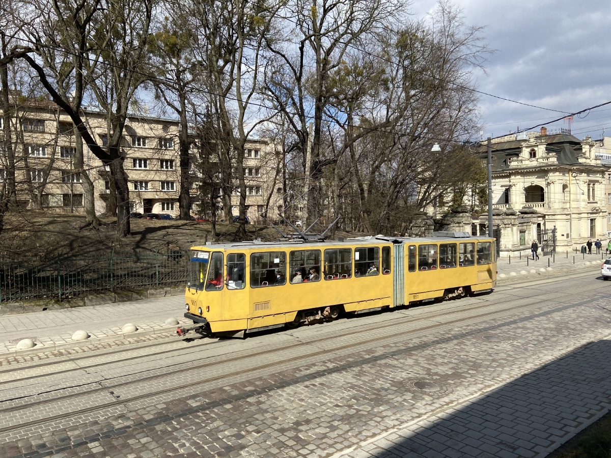 Lviv, Tatra KT4SU č. 1091