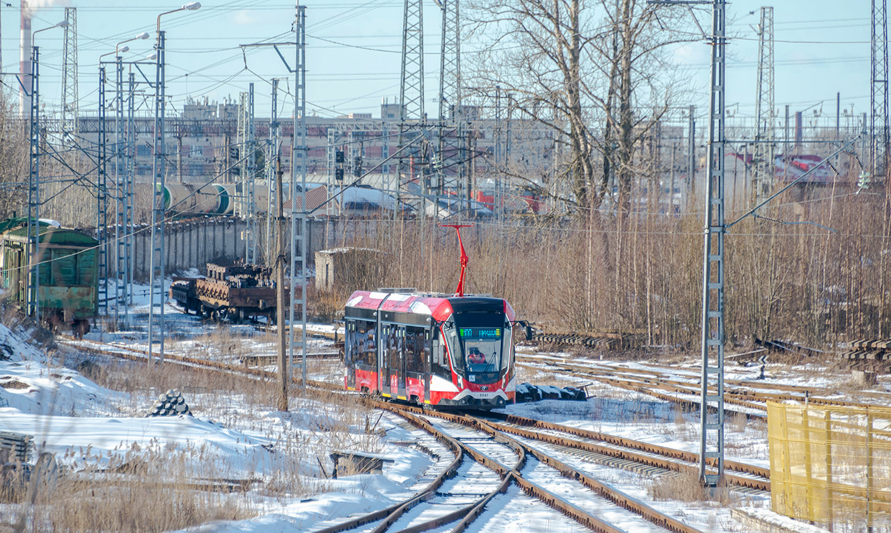Санкт-Петербург — Новые трамвайные вагоны