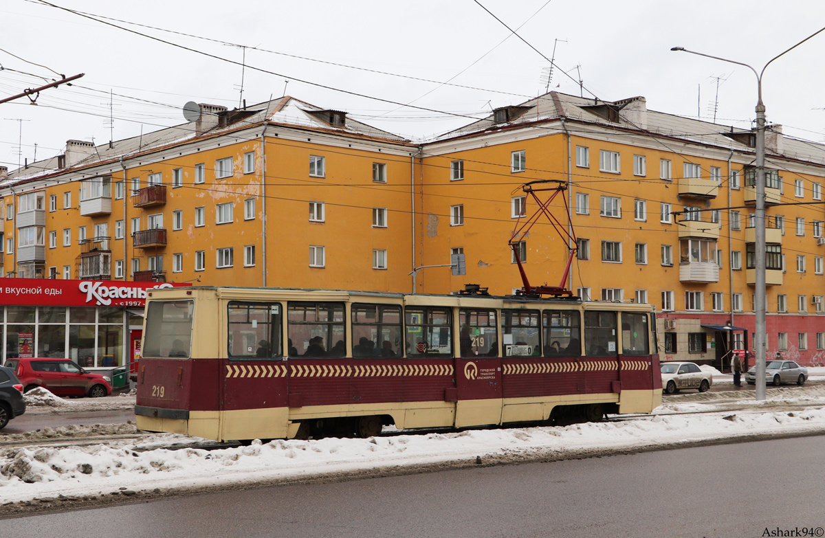 Krasnojarsk, 71-605 (KTM-5M3) č. 219