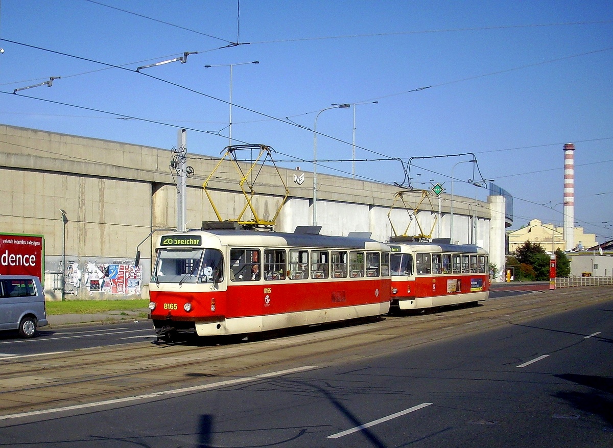 Прага, Tatra T3R.PV № 8165