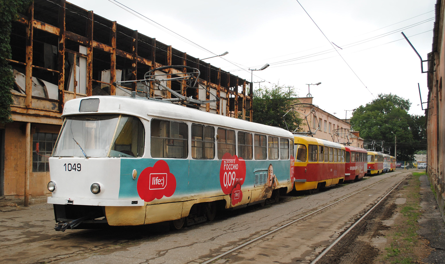 Одесса, Tatra T3SU (двухдверная) № 1049