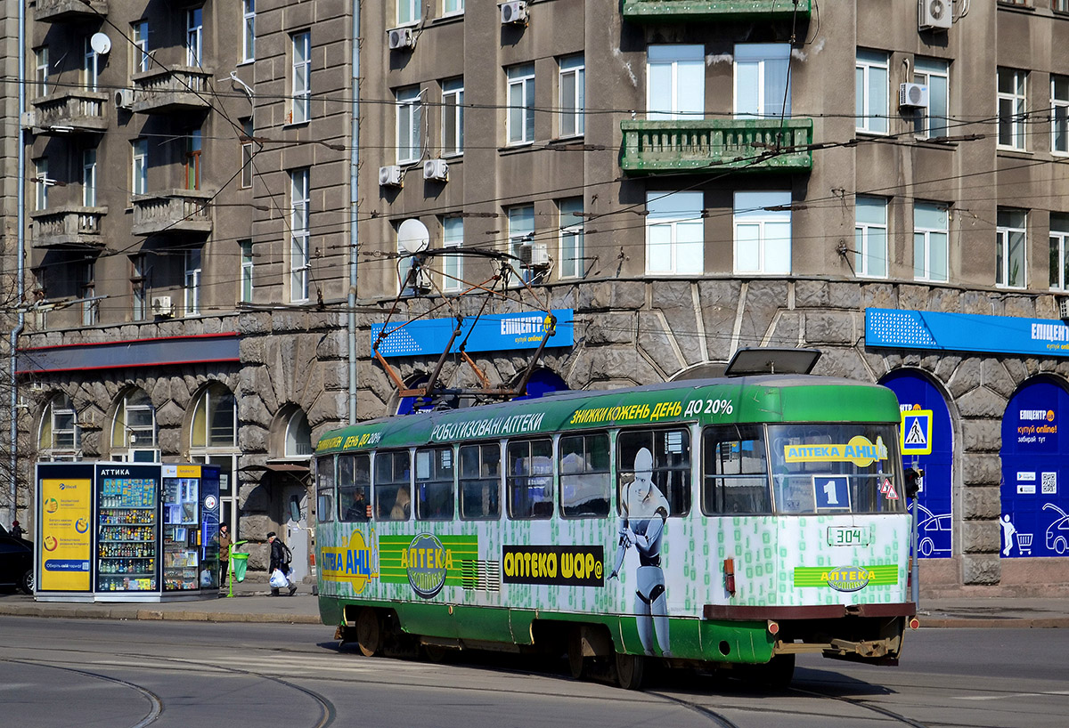 Харьков, Tatra T3SUCS № 304