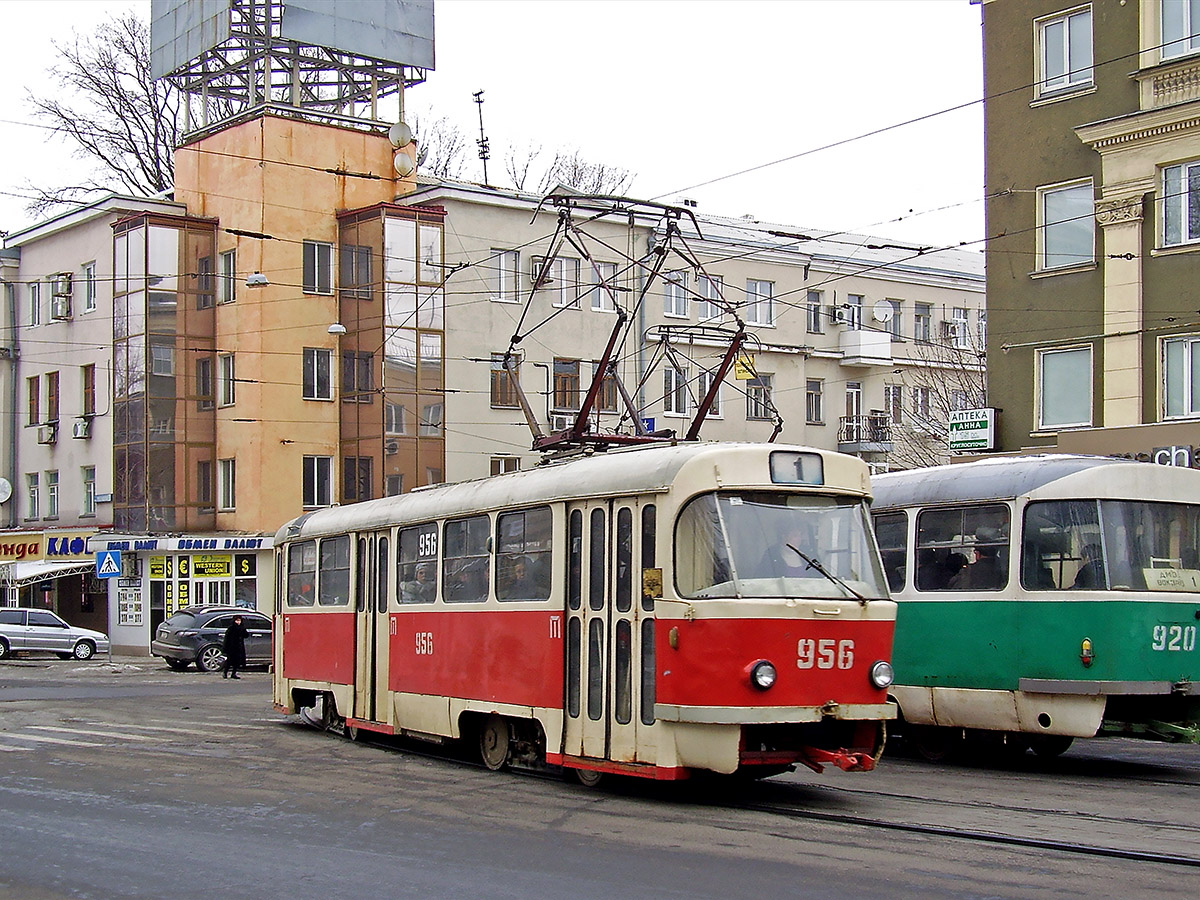 Донецк, Tatra T3SU № 956 (3956)