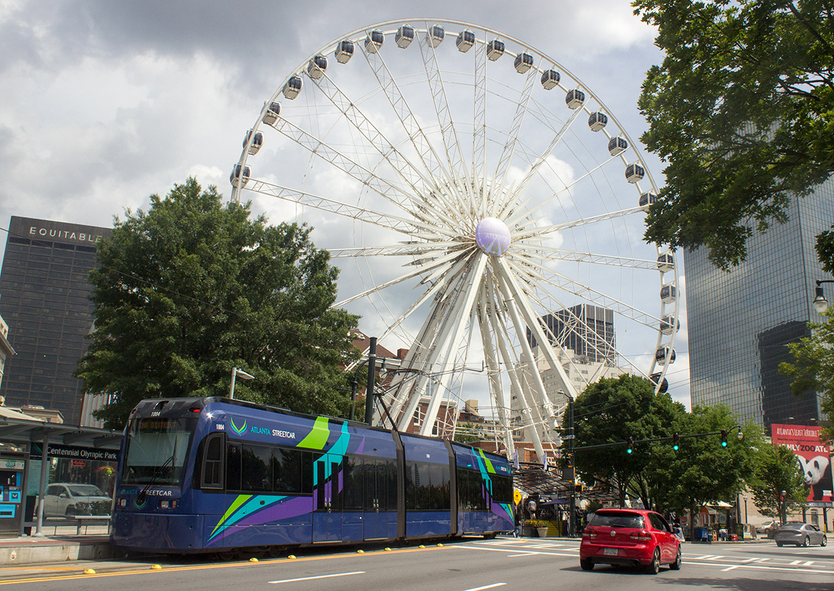 Атланта, Siemens S70 Streetcar № 1004