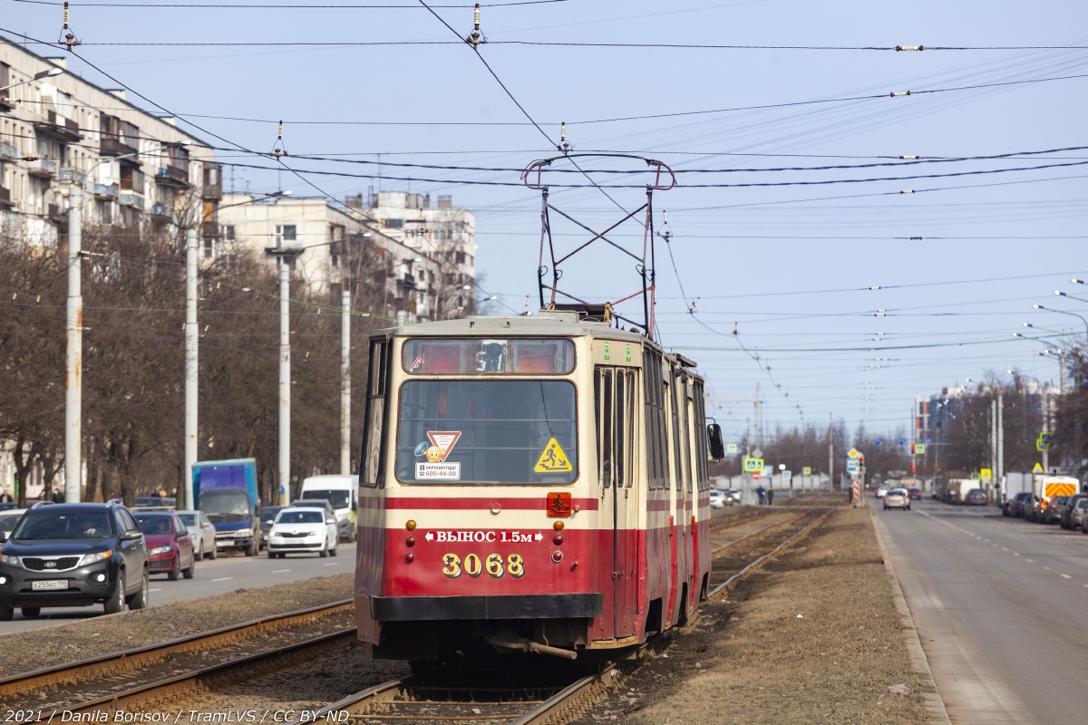 Санкт-Петербург, ЛВС-86К-М № 3068