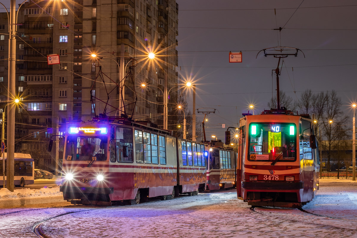 Санкт-Петербург, ЛВС-86К № 3473; Санкт-Петербург, ЛВС-86К № 3478